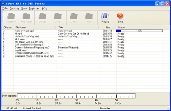 MP3 Audio DVD Maker
