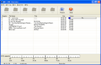 MP3 DVD Builder